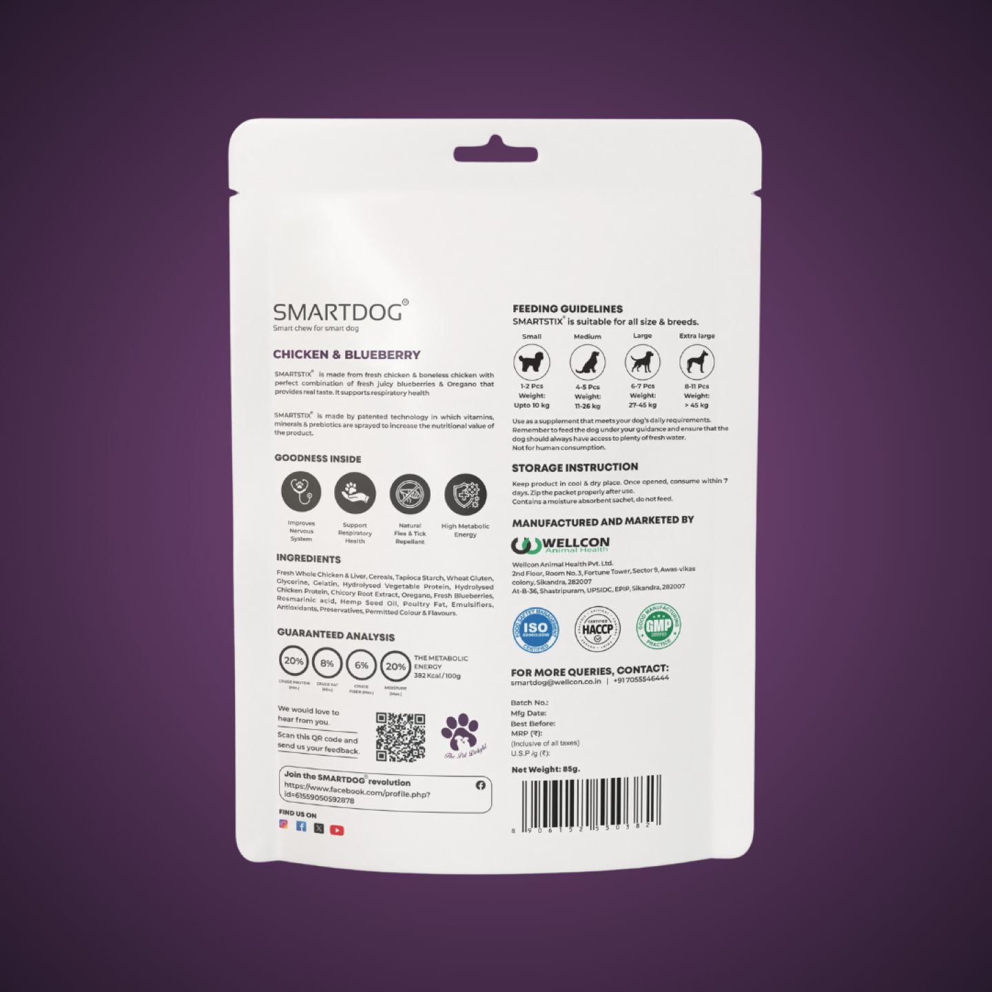 Smartstix - Chicken & Blueberry